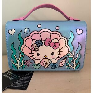 Loungefly Sanrio Hello Kitty Mermaid Metallic Crossbody Bag — BoxLunch Exclusive